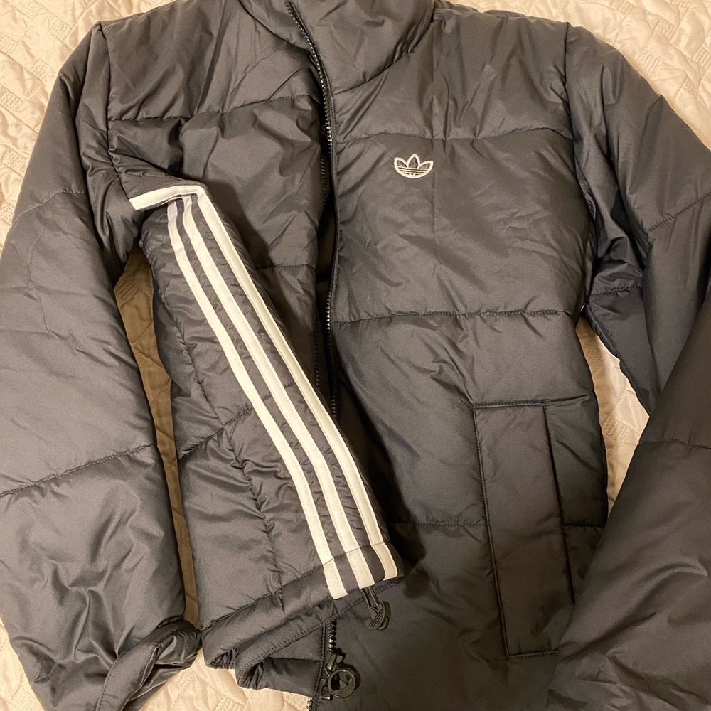 Adidas Black Puffer Jacket